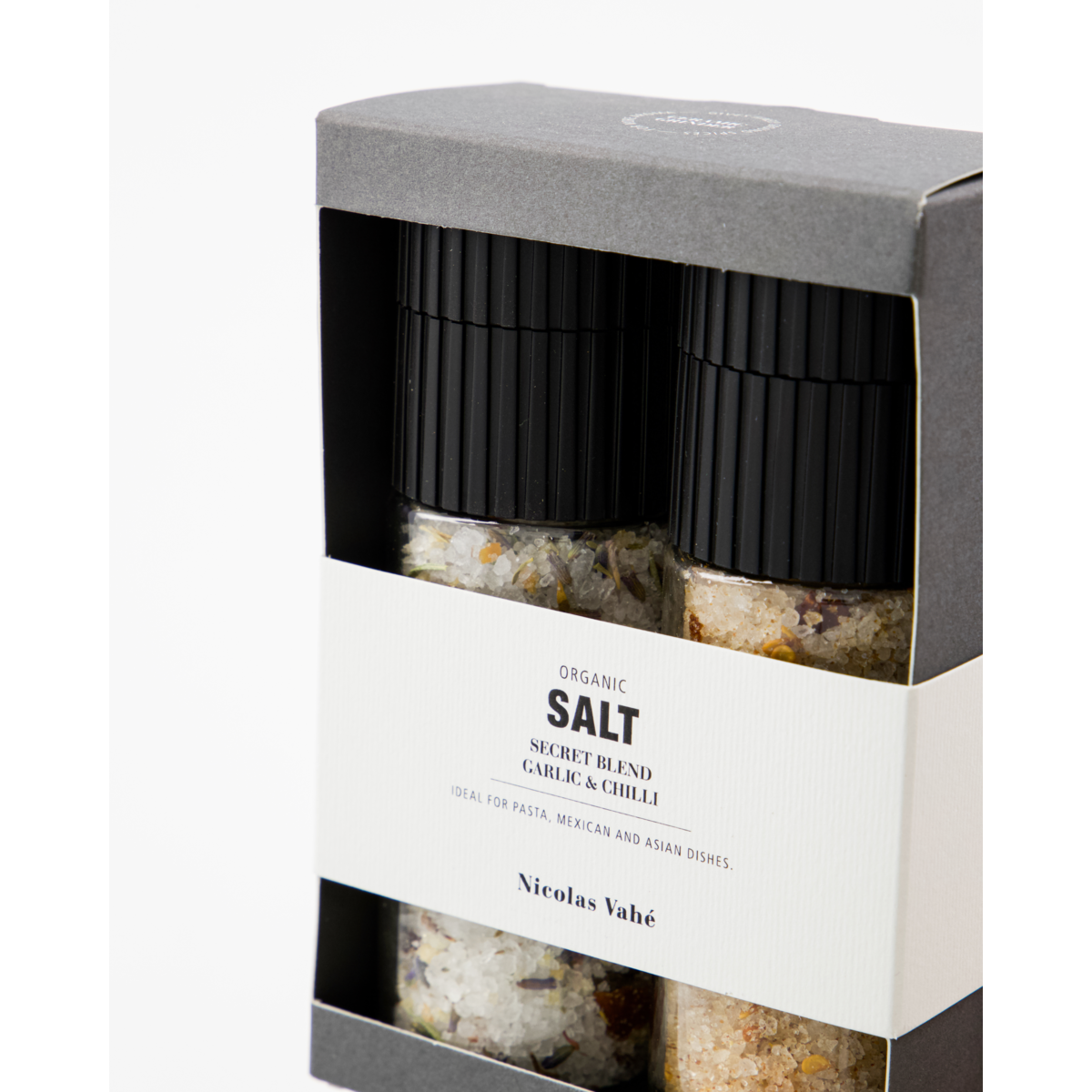 Kinkekomplekt meresool Secret Blend ja Garlic & Chilli