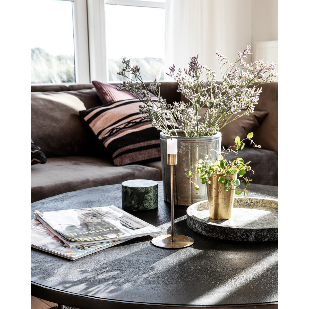 Küünlajalg antiikkuldne Anit 1