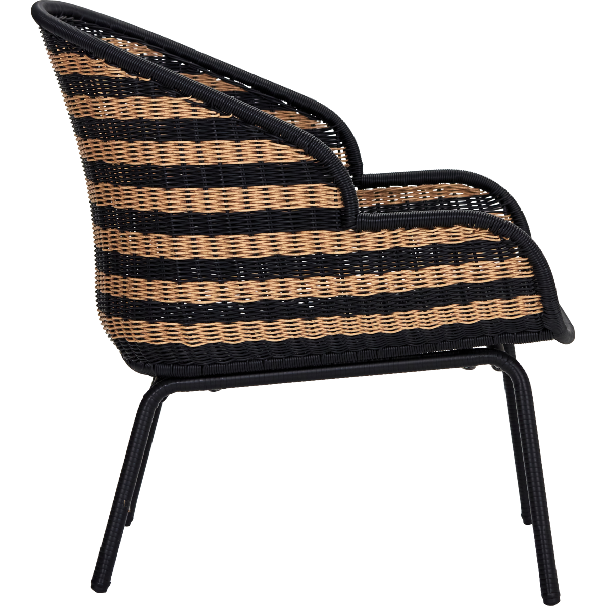 Lounge chair Hapur Stripes