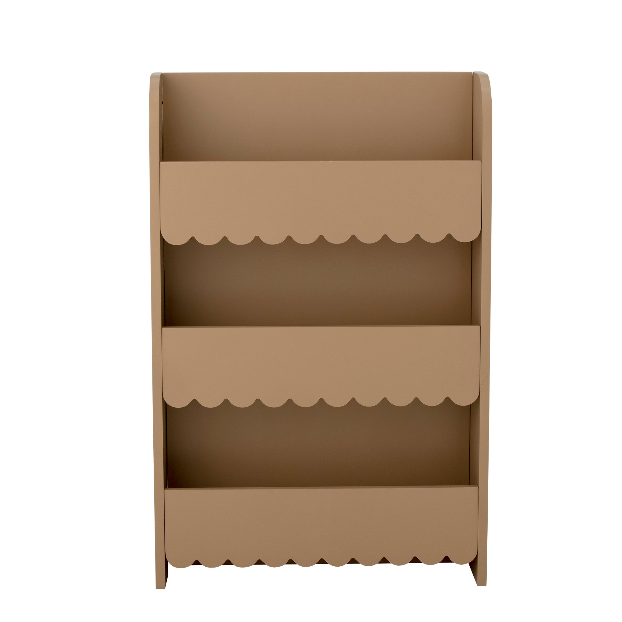 Salma Bookcase, Brown, MDF