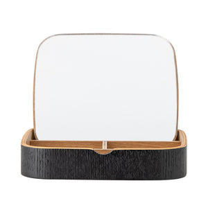 Mimmi Table Mirror, Black, Oak