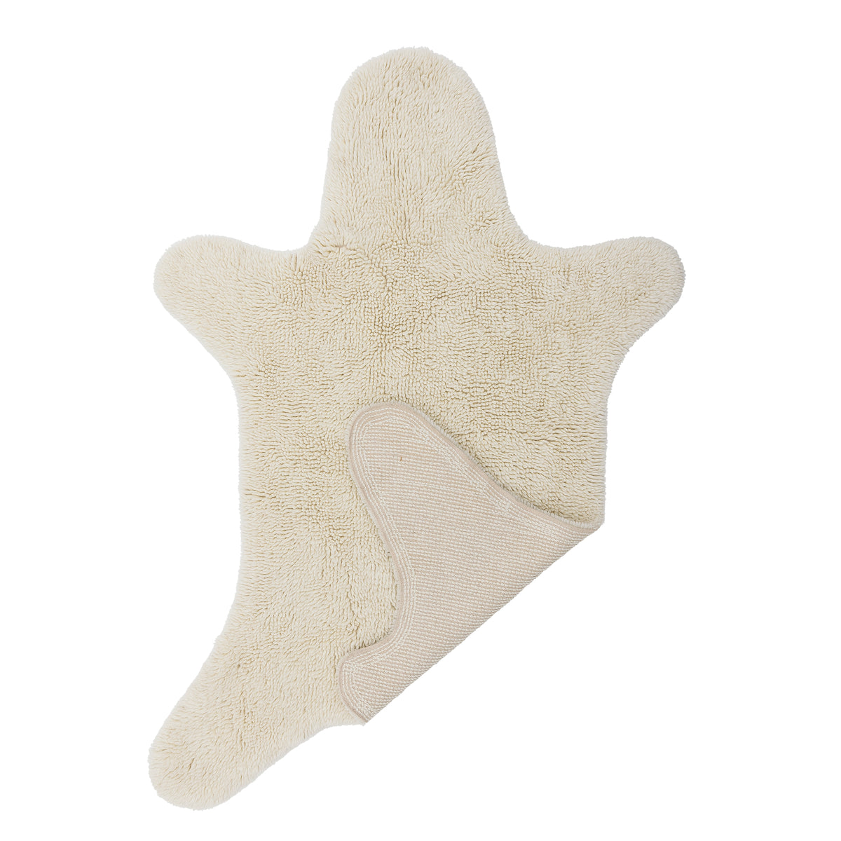 Wool rug Bear white – TAKARA NORD