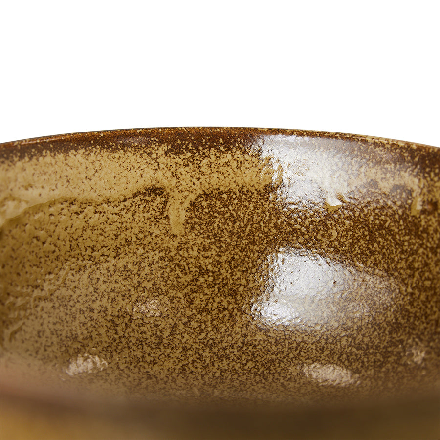 Japanese style ceramic noodle bowls Kyoto 4 pcs