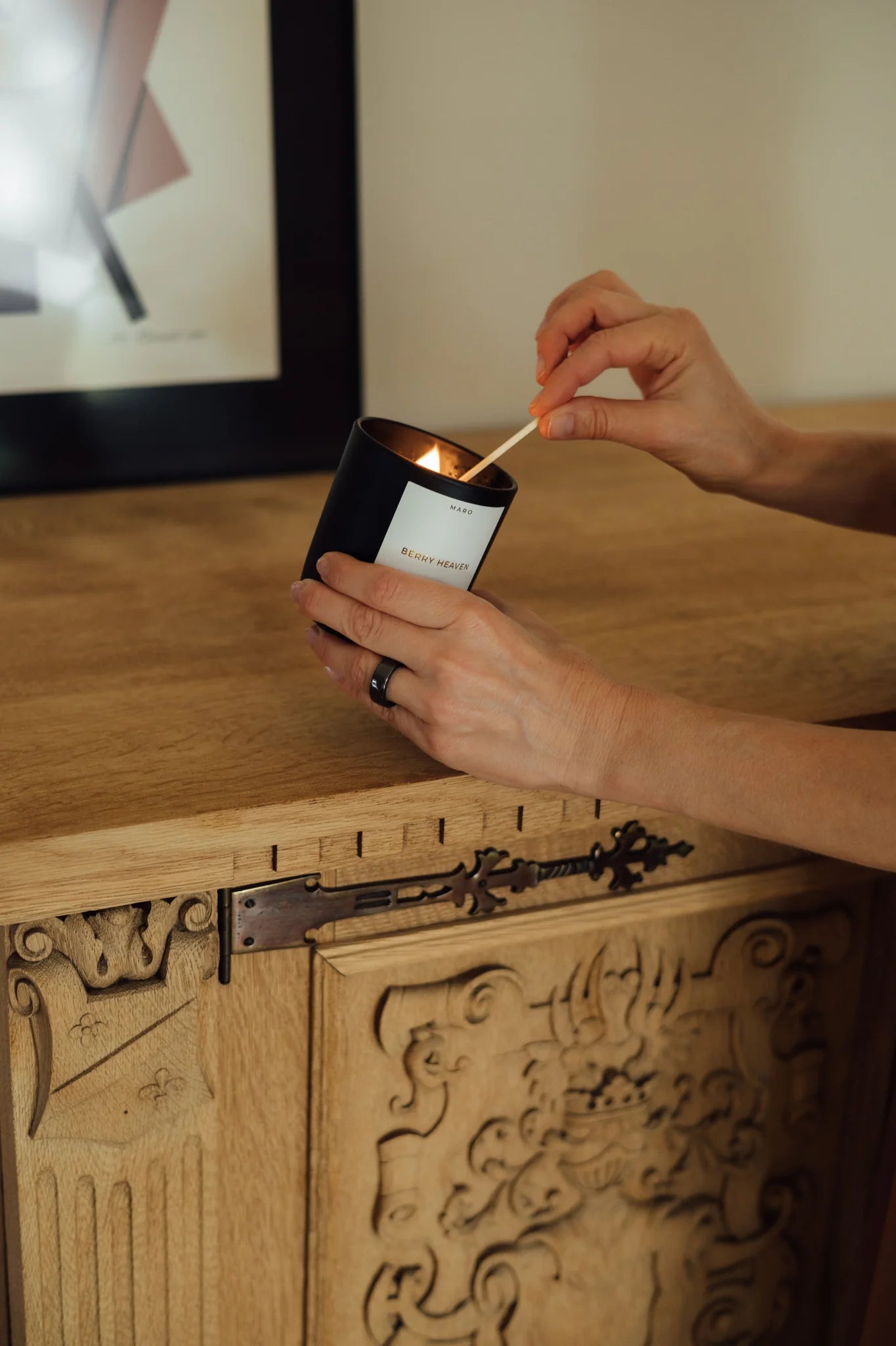 MARO lõhnaküünal Berry Heaven