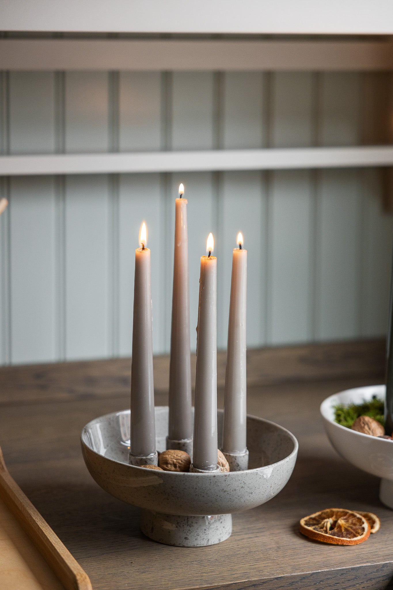 Glasuuritud küünlajalg / kauss  Kuma