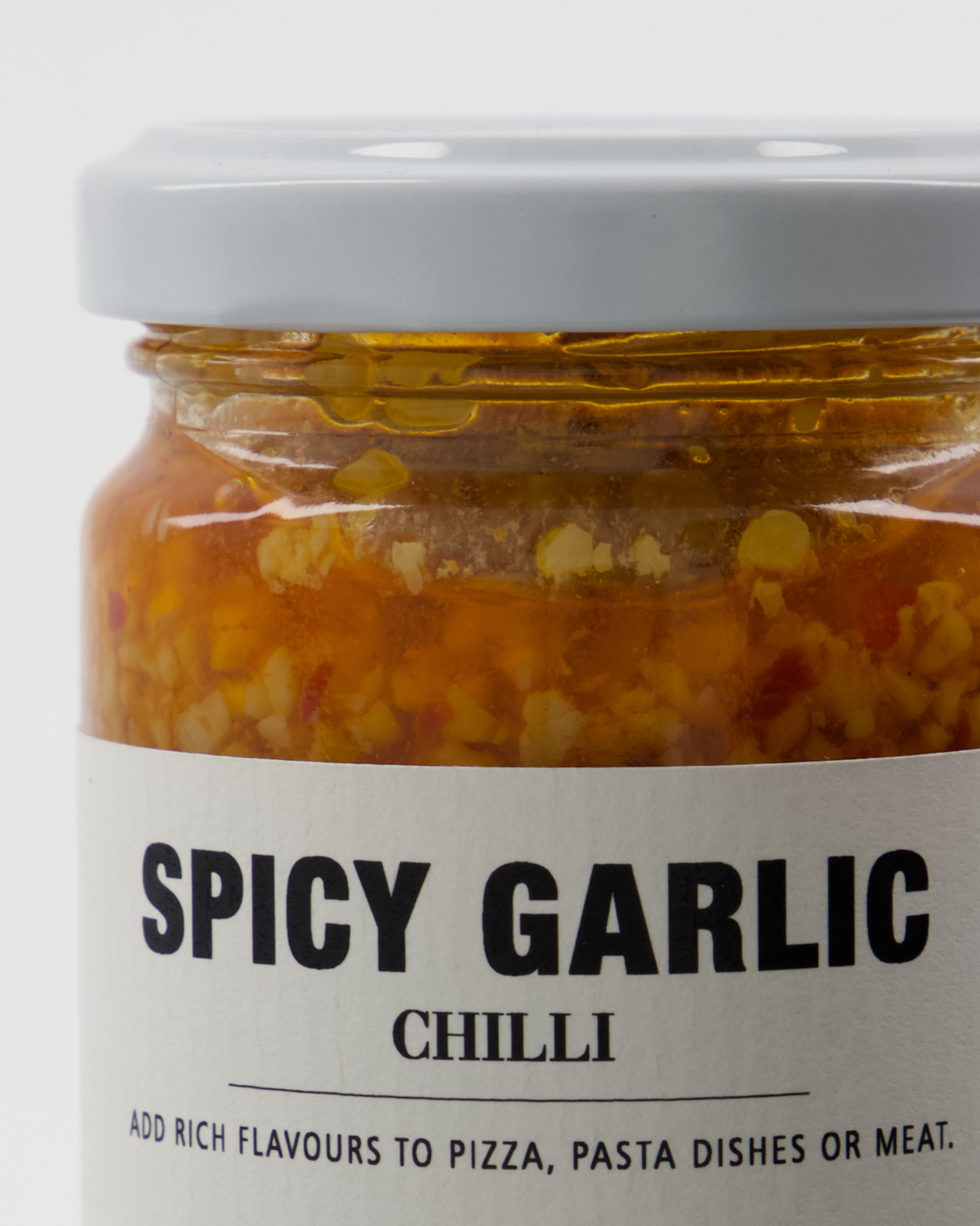 Spicy garlic in chili oil