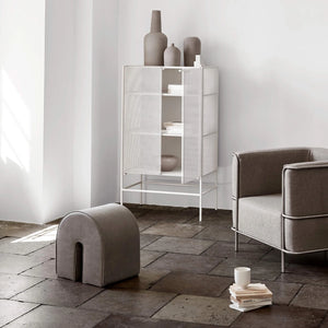 Grid Cabinet | Beige | Storage Furniture