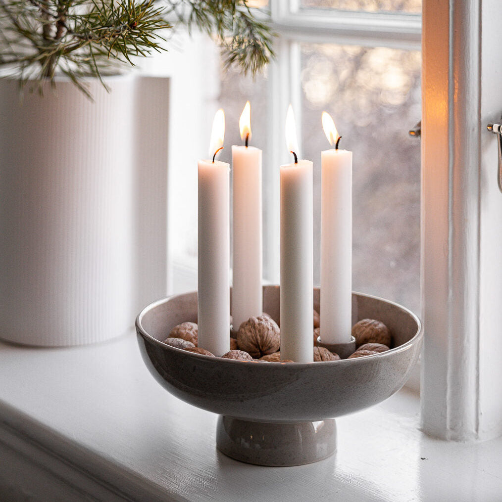 Glasuuritud küünlajalg / kauss  Kuma