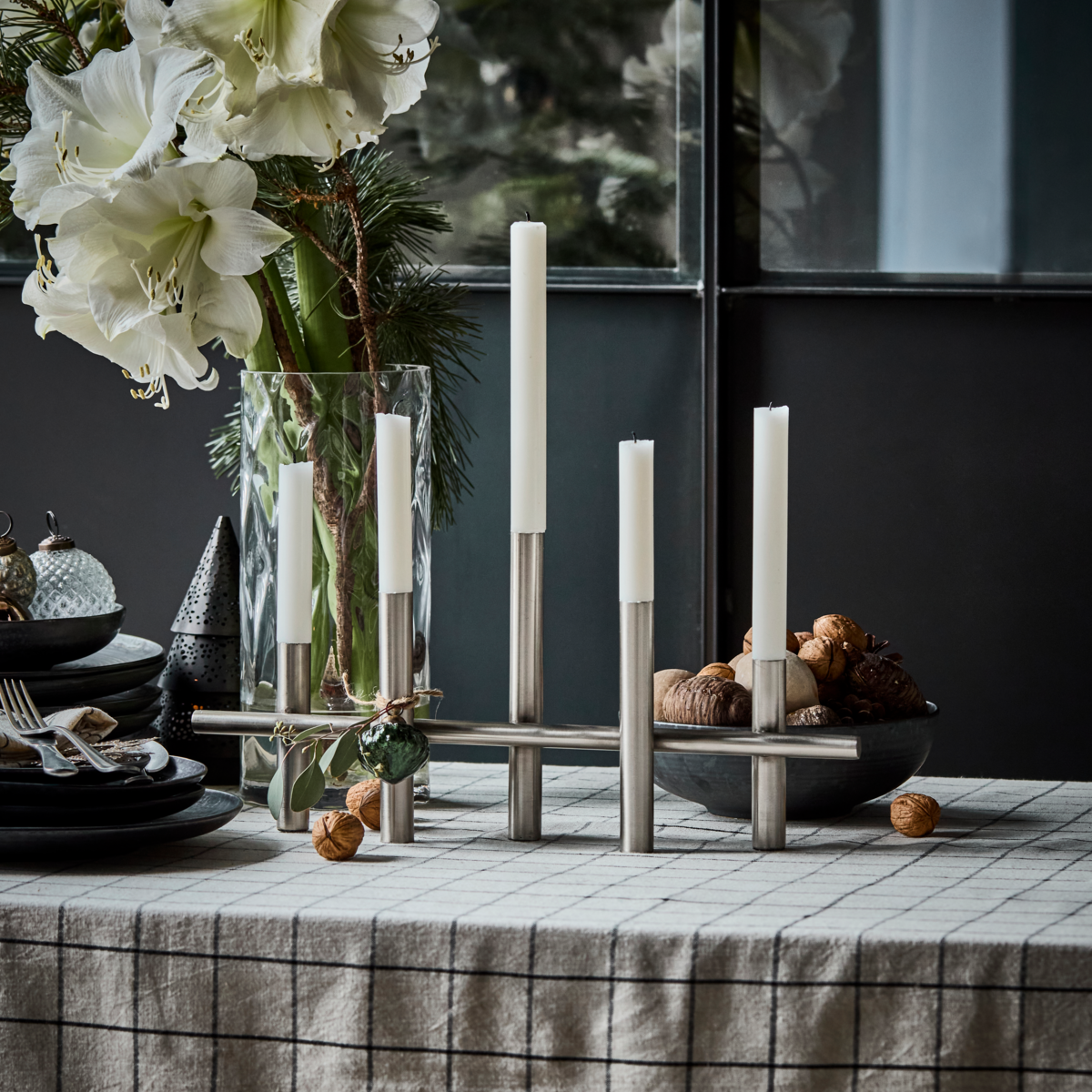 Küünlajalg Maxi 45 antiikhõbe