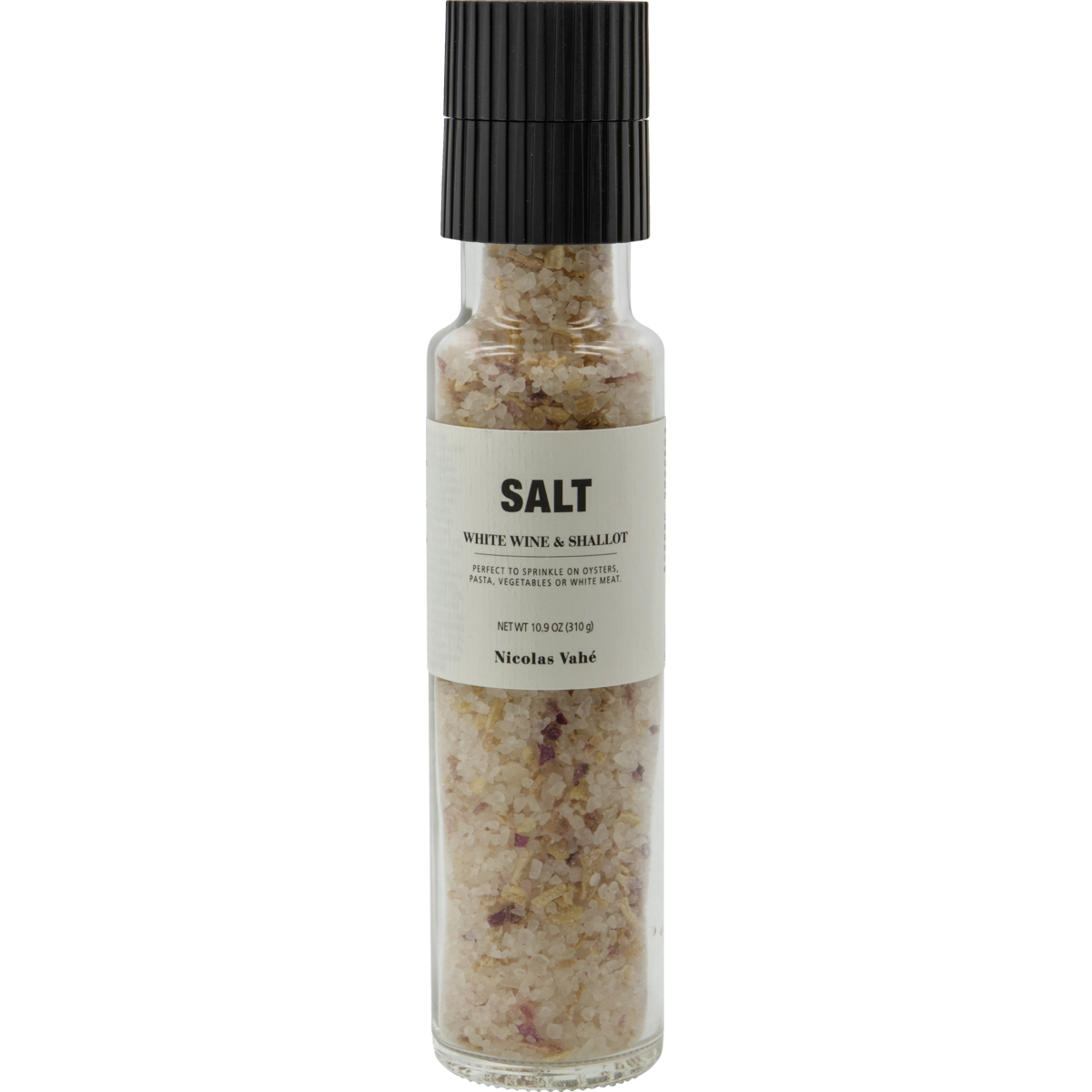 Sea salt with white wine and shallot