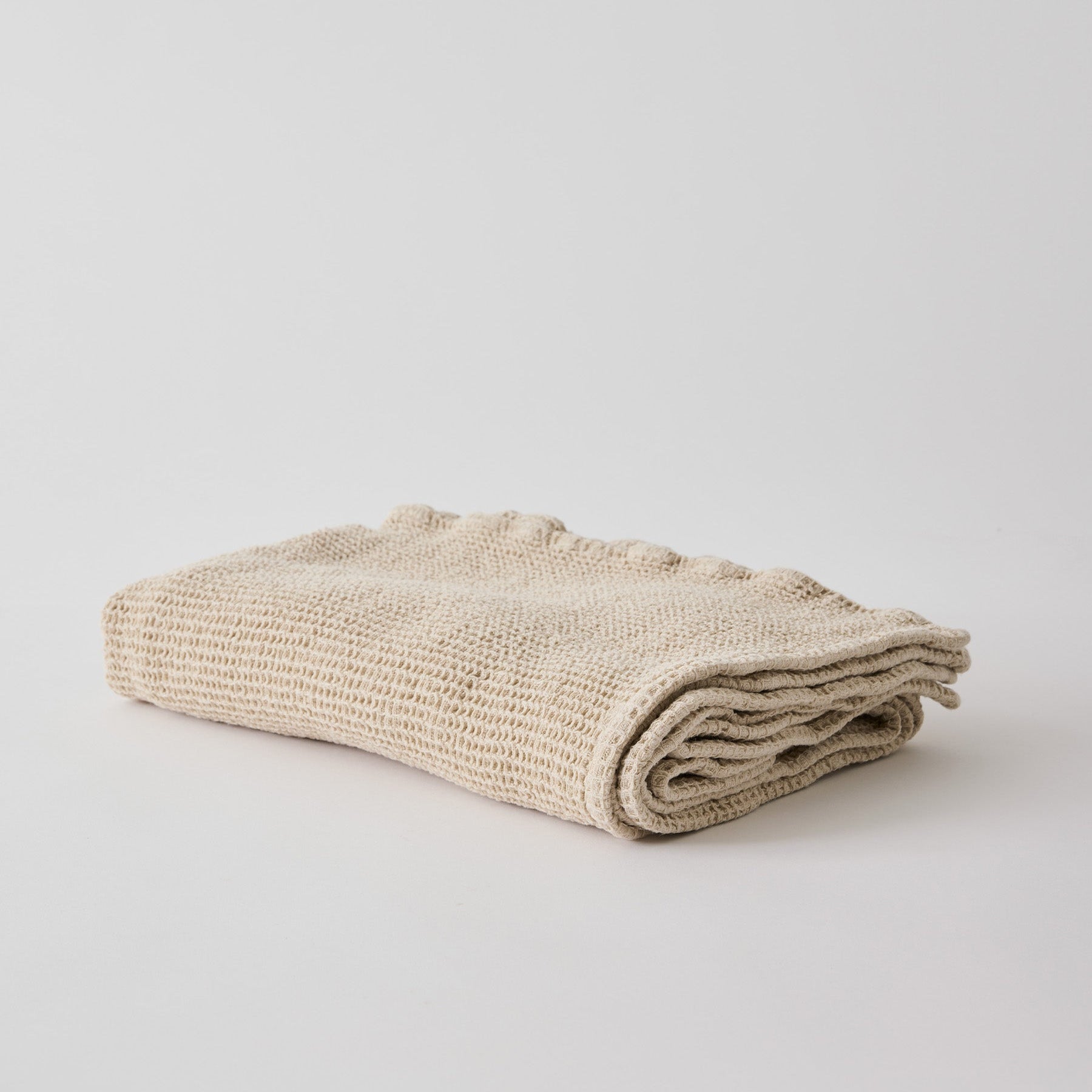 Vahvelrätik Nella beež 70x140