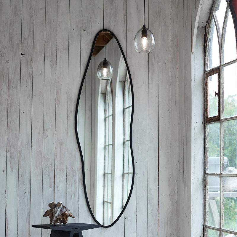 seinapeegel must raam orgaaniline kuju stiilne elegantne igasse ruumi ajatu sobib kõikjale wall mirror black frame organic shape stylish elegant 