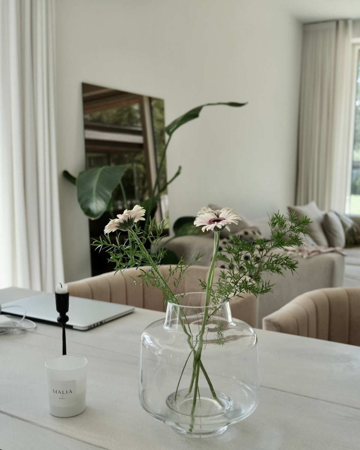 klaasist vaas läbipaistev stiilne klassikaline sobib kõikidele taimedele lilledele ilus kodu sisustusdetail vase glass classic style for opresent kingituseks