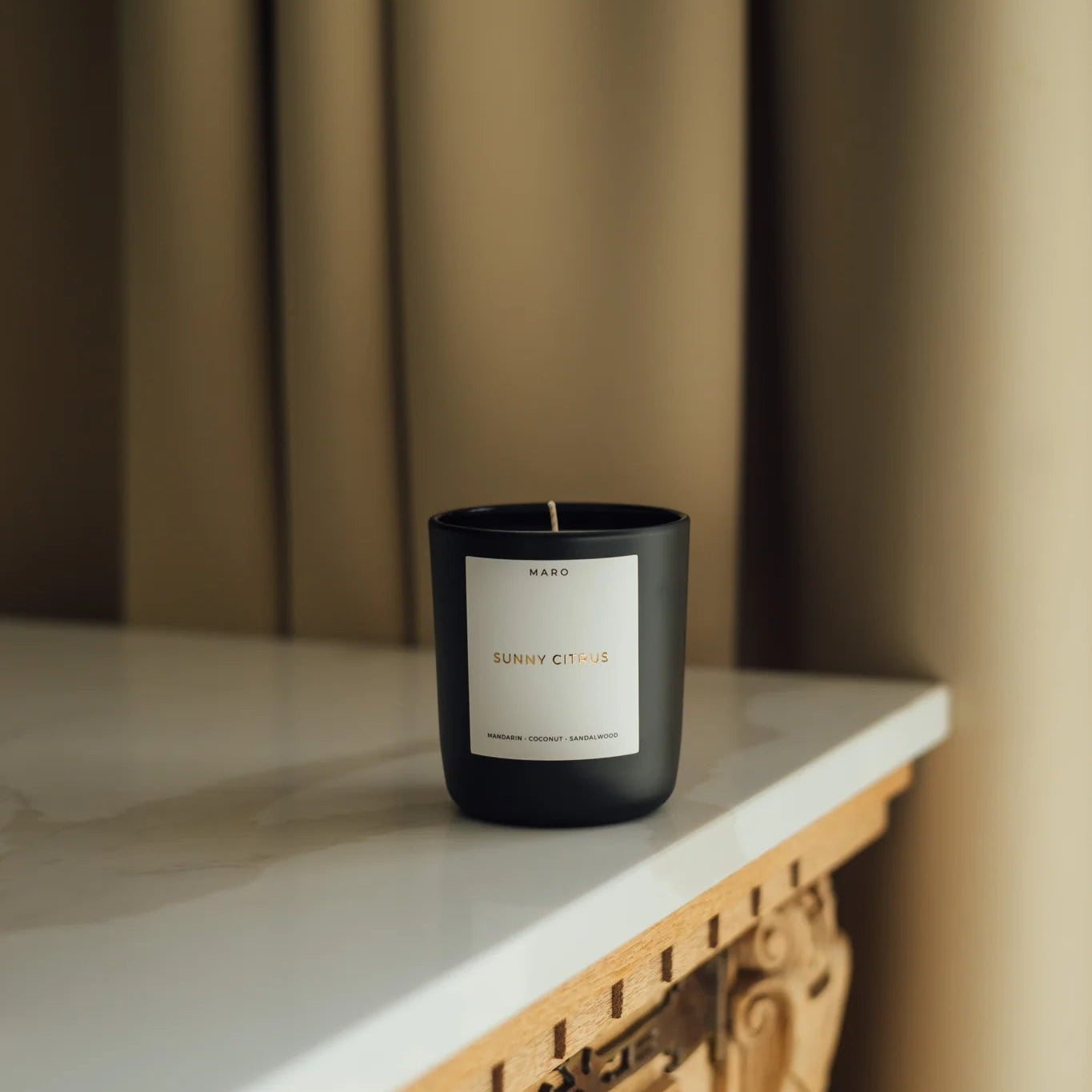 MARO lõhnaküünal Sunny Citrus