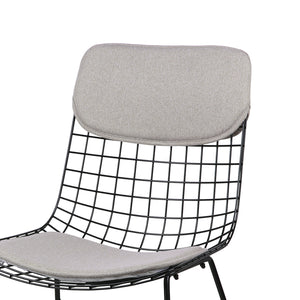 Seat cushions for a metal chair, Pebble