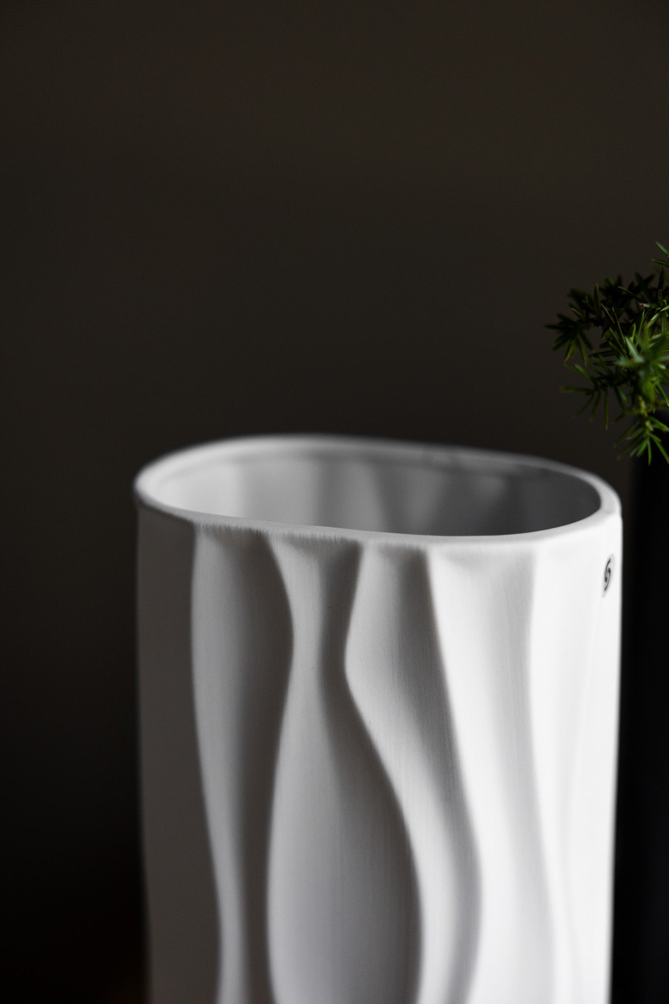 Keraamiline matt vaas Waves