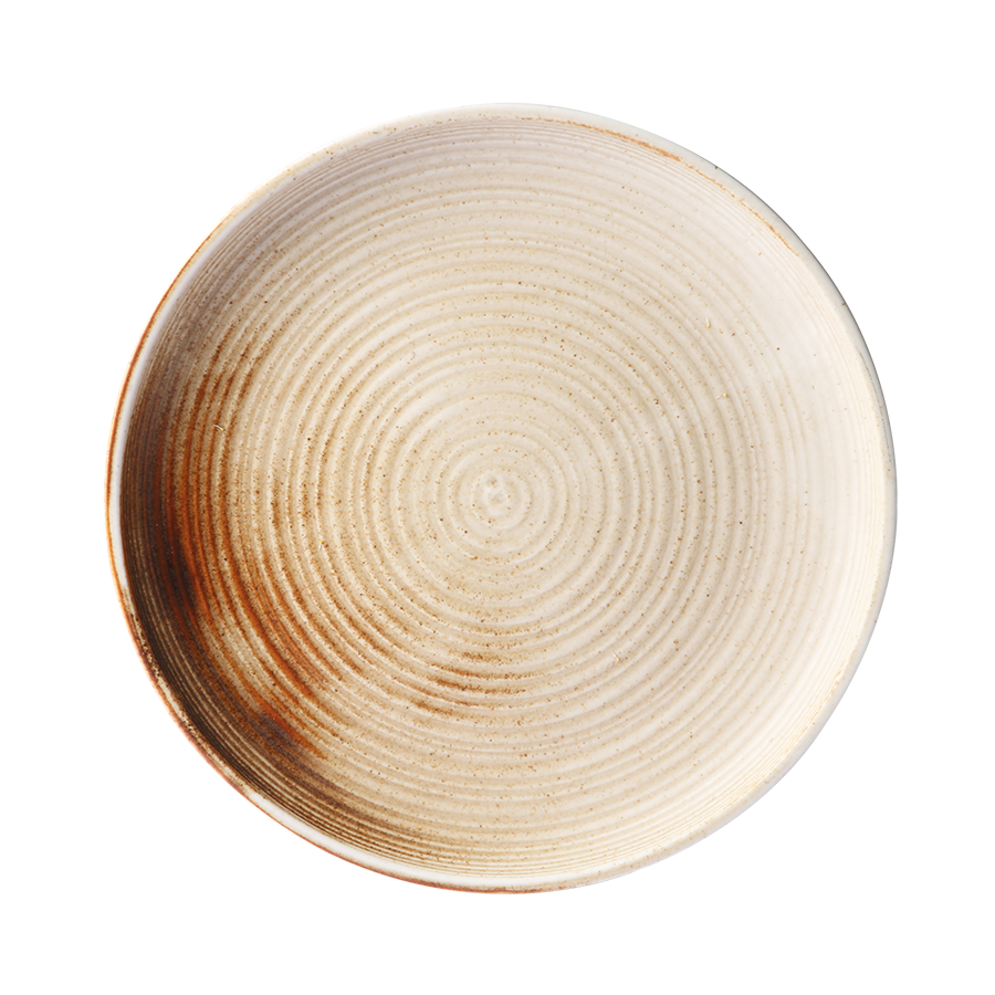 Dinner plate Rustic Creme 26