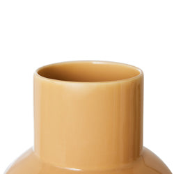 Ceramic vase Cappucino M