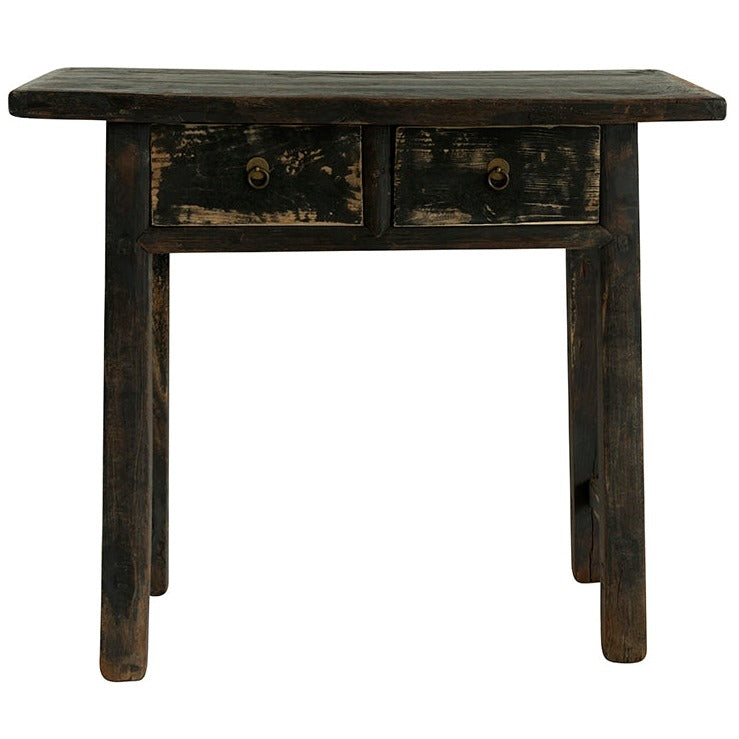 Vintage laud on unikaalne, rohkem kui 100-aasta vanune ese.  Materjal: Puit/viimistletud musta värvi vahaga. Lauad erinevad nii mõõtudelt kui kujult, kuna tegu on unikaalse käsitööga ning vana esemega