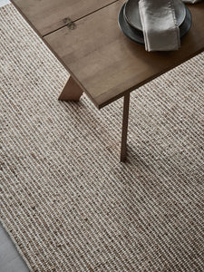 Hemp and wool rug 170x240