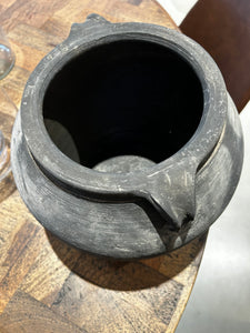 Pot Grey with handles M