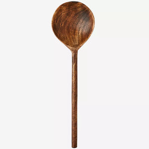 Mango wood serving spoon