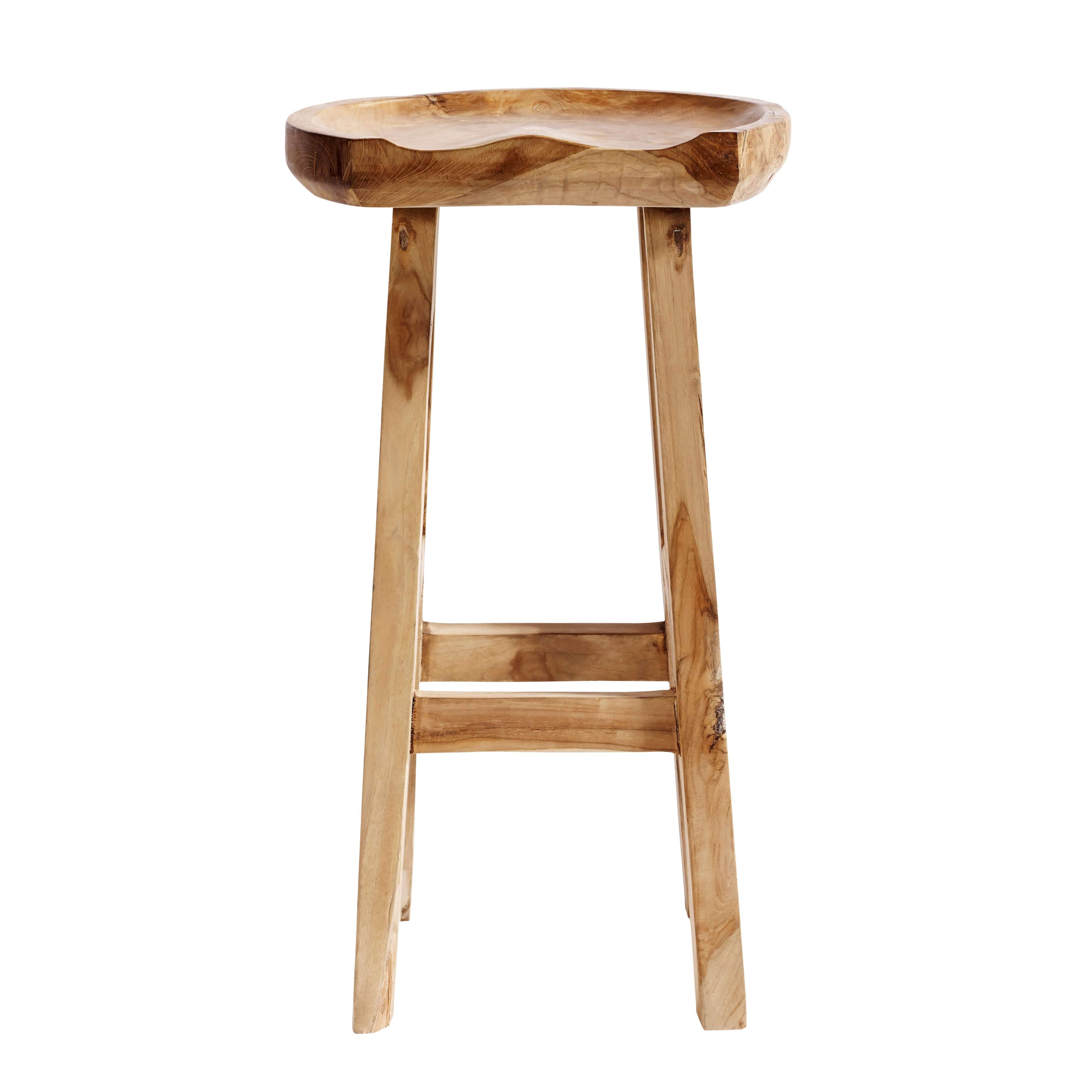 Bar stool teak