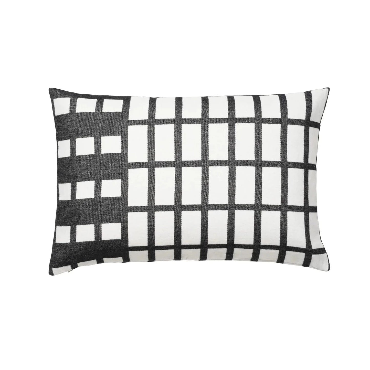 Contemporarary Cushion | Black/Off-white