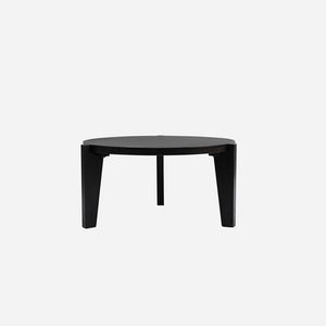 ümmargune kohvilaud ümmargune diivanilaud lauad madal laud musta värvi laud puidust laud elutoa sisustus elutoamööbel