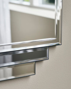 Mirror, Deco, Grey 45x70