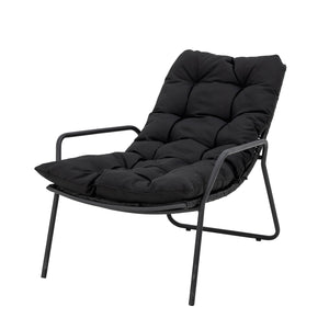 Metal lounge chair
