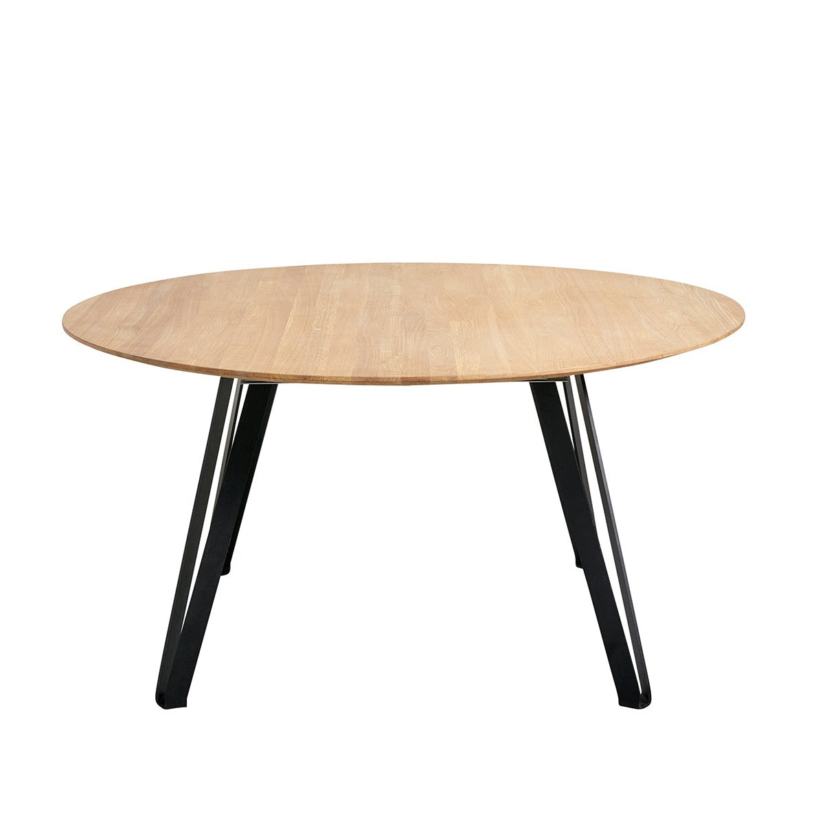 Söögilaud ümmargune laud naturaalne tammepuidust laud interjöör disain köögimööbel söögitoa laud dinig table