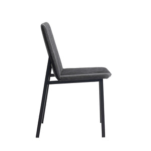 Dining chair Anthracite / Black