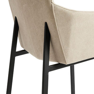 Chamfer Desert chair with armrests
