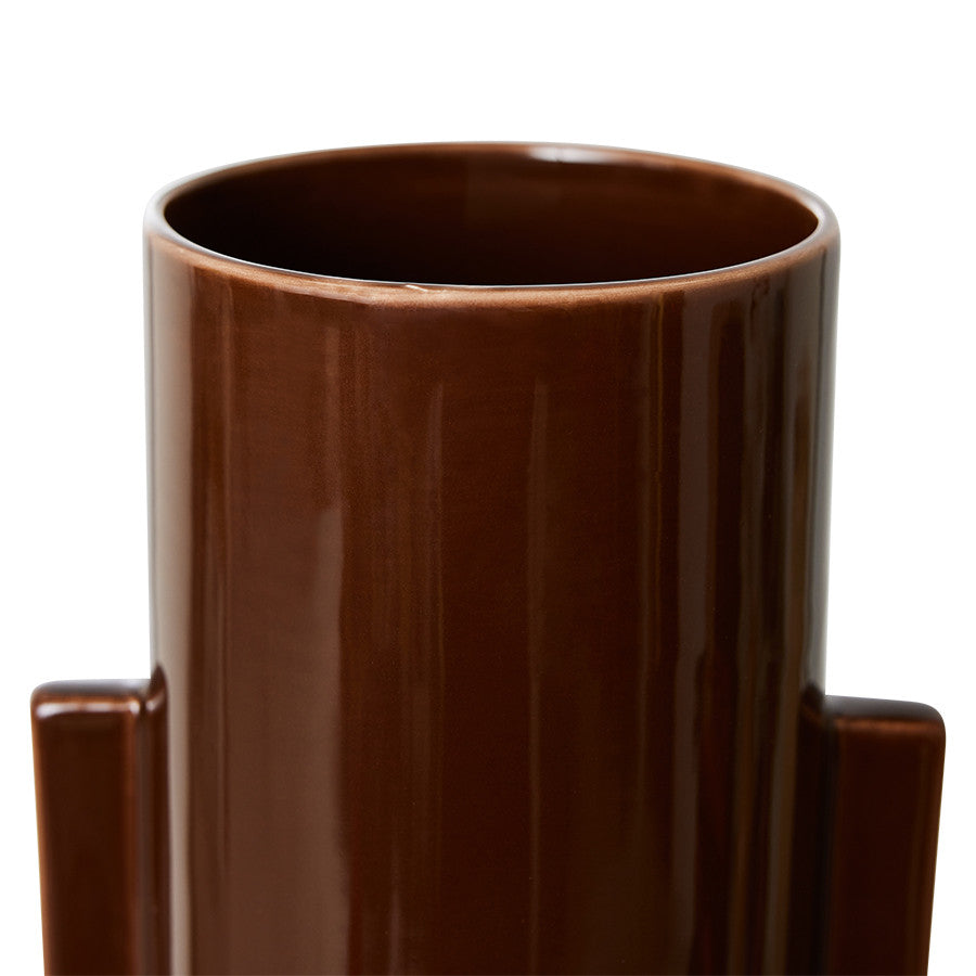 Ceramic vase Espresso L