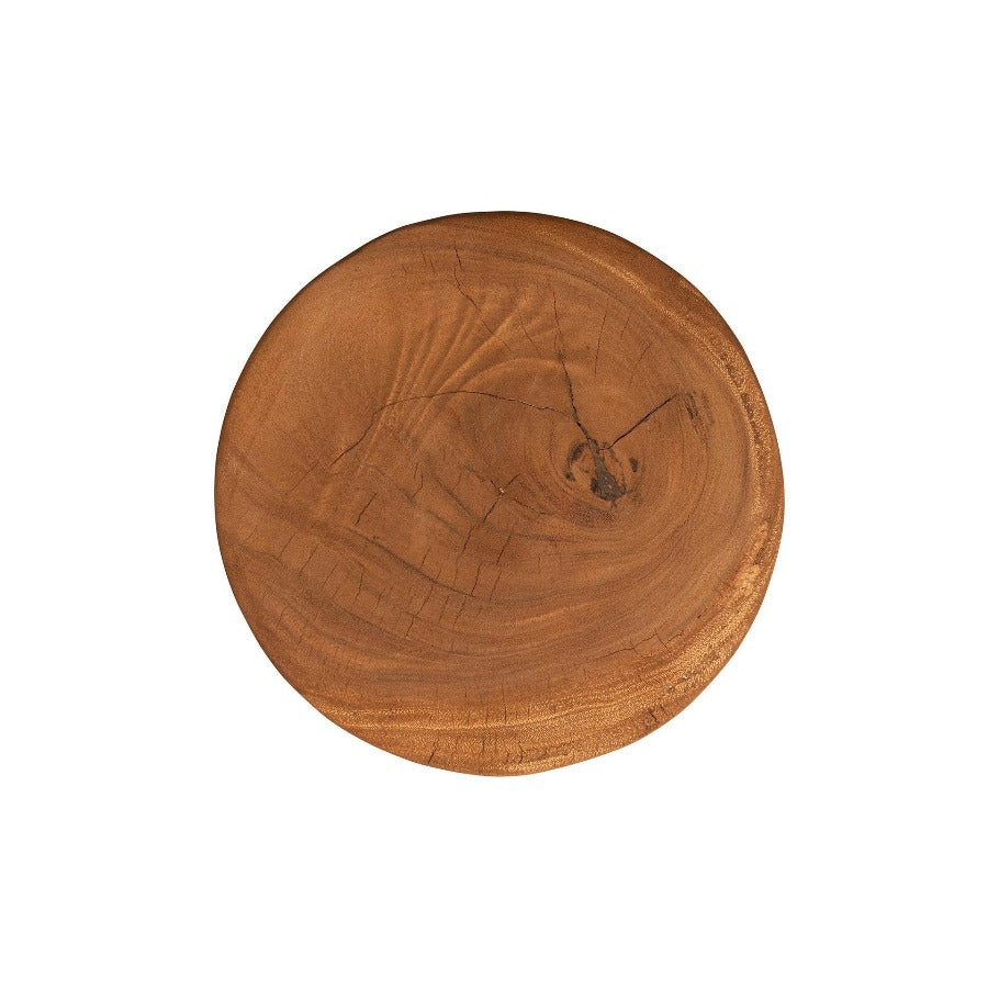 table stool brown wood beautiful shape form 