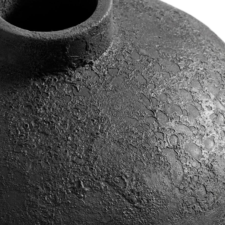 jar flower pot floor vase black terracotta vase decoration lillevaas pott mus terrakota dekoratsioon põrandavaas