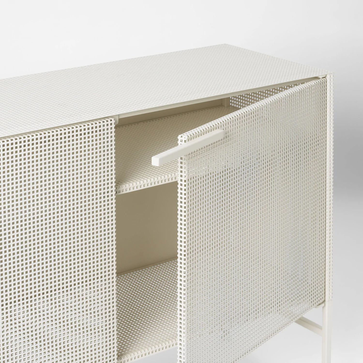 Grid Sideboard | Storage Furniture | Beige
