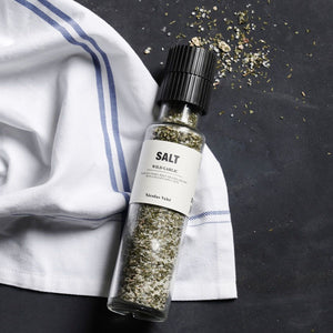 Sea salt with wild garlic