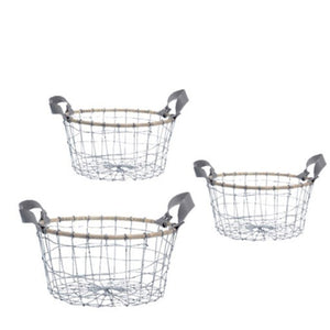 Metal wire basket M