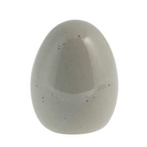Gray ceramic egg M
