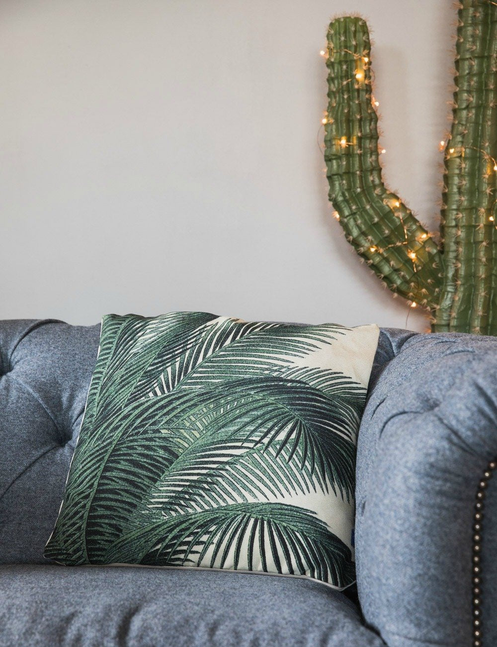 padi palmilehtedega roheline valge naturaalne koos sisuga palmilehed sinu kodus värvilaik boho maakodu diivanipadi soe pehme