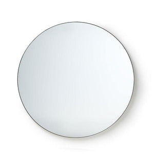 round mirror metal frame elegant  simple design peegel ümmargune lihtne disain peenike metallist raam