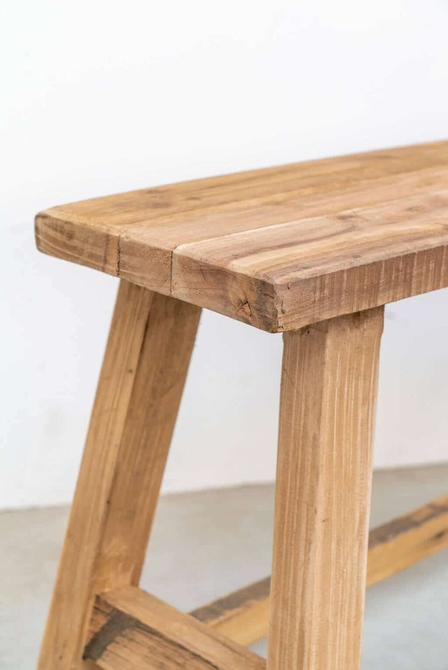 Recycled wooden stool