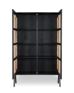 Storage cabinet black