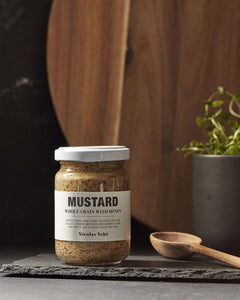 Mustard whole grain with honey