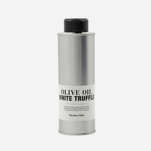 Virgin olive oil with white truffle
