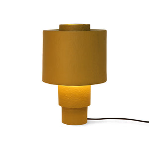 Gesso Mustard table lamp