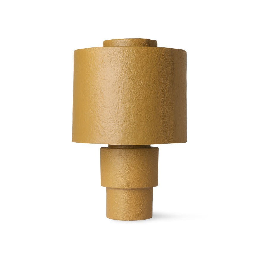 Sinepikollast värvi laualamp gesso on huvitava disainiga HKlivingu poolt valmistatud valgusti mis sobib nii elutuppa kui ka magamistuppa lamps table lamp