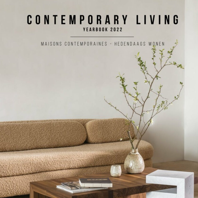 Contemporary living yearbook 2022 maisons contemporaines raamat sisustus raamat disain stiil sisekujundus mööbel